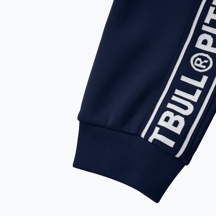 Spodnie męskie Pitbull West Coast Trackpants Tape Logo Terry Group dark navy 8