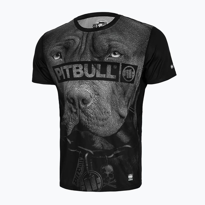 Koszulka treningowa męska Pitbull Mesh Performance Pro Plus Born in 1989 black 7