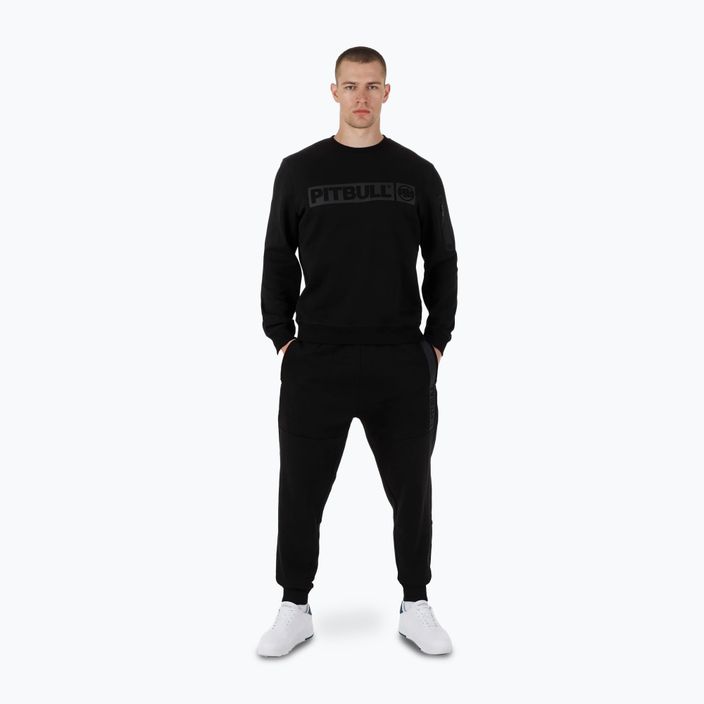 Bluza męska Pitbull Beyer Crewneck black 3