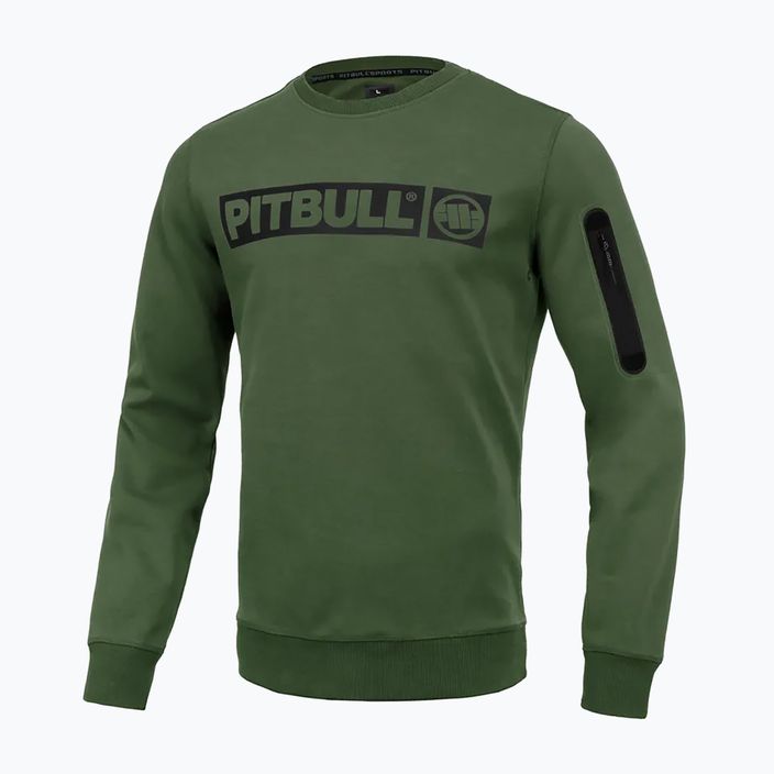 Bluza męska Pitbull Beyer Crewneck olive 5