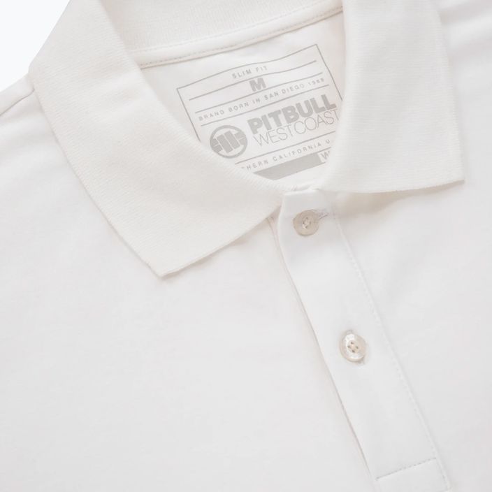 Koszulka polo męska Pitbull Polo Jersey Small Logo white 3