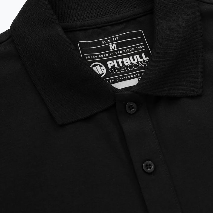 Koszulka polo męska Pitbull West Coast Polo Jersey Small Logo black 3