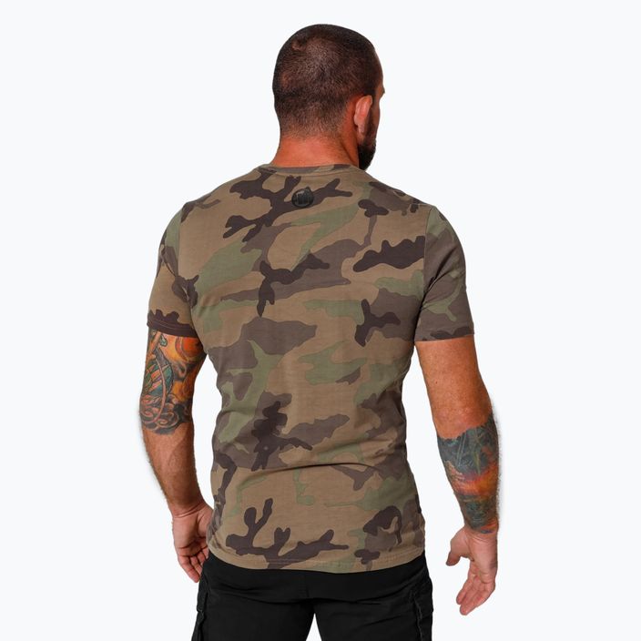 Koszulka męska Pitbull Classic Boxing woodland camo 3