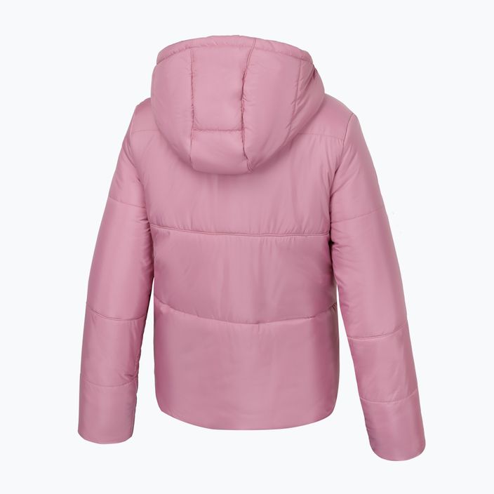 Kurtka zimowa damska Pitbull Jenell Quilted Hooded pink 4