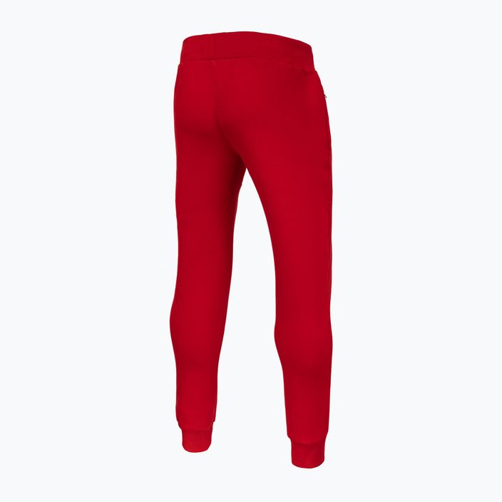 Spodnie męskie Pitbull New Hilltop Jogging red 4