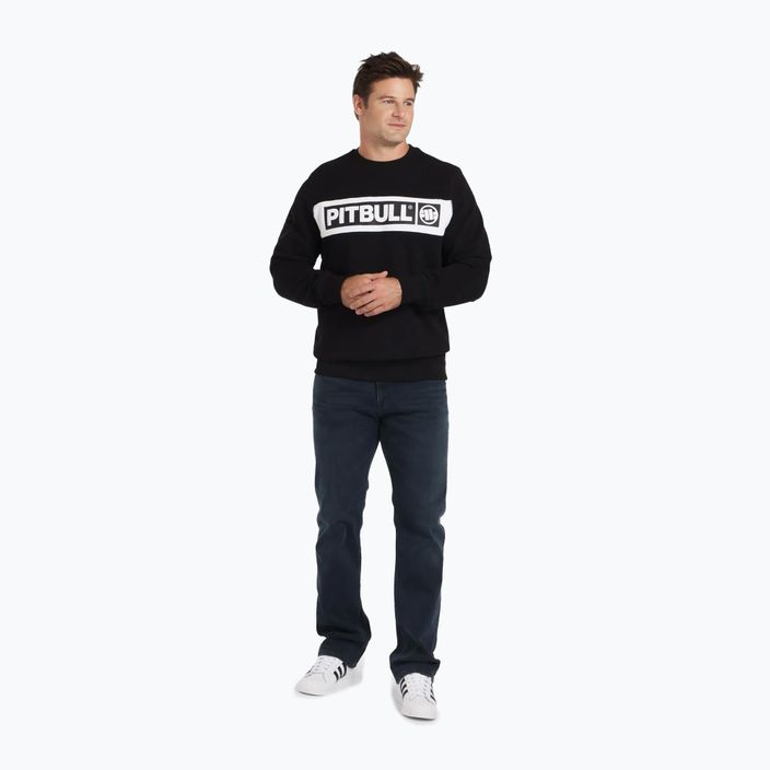 Bluza męska Pitbull Sherwood Crewneck black 2