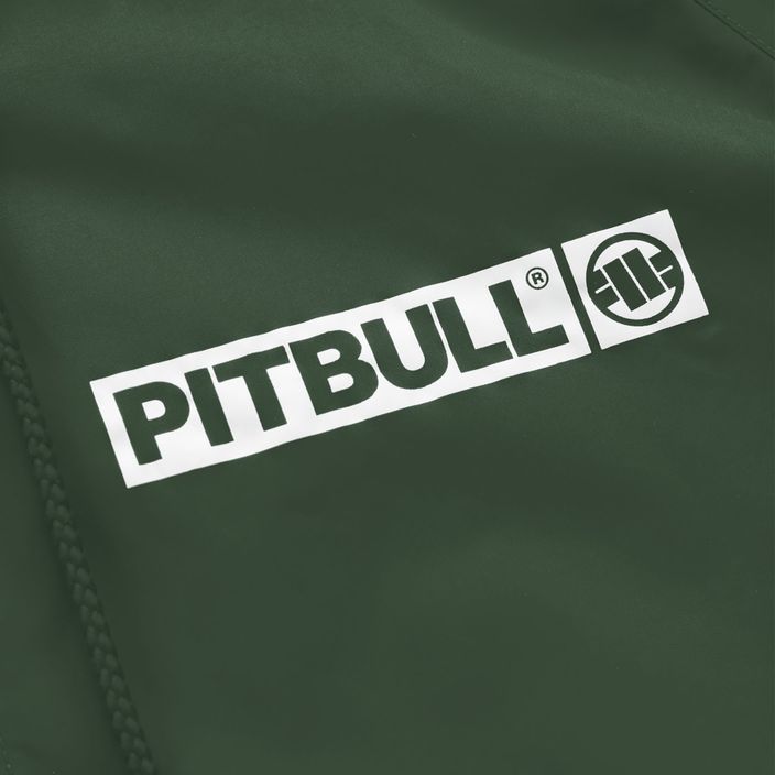 Kurtka męska Pitbull West Coast Athletic Hilltop Hooded Nylon dark green 5
