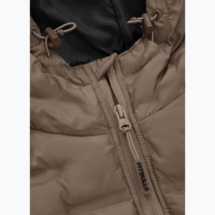 Bezrękawnik męski Pitbull Eclipse Hooded Padded coyote brown 6