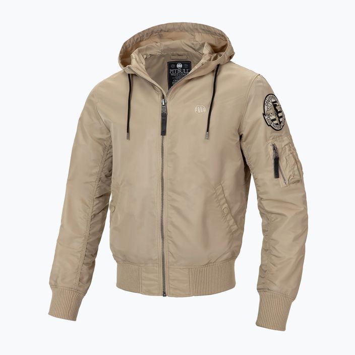 Kurtka męska Pitbull Starwood 2 Hooded Flight sand 4