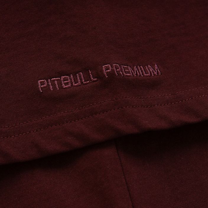 Koszulka męska Pitbull Usa Cal burgundy 7