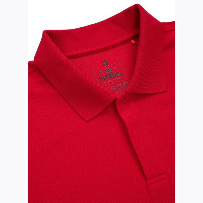 Koszulka polo męska Pitbull Rockey Polo red 6