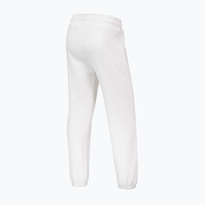 Spodnie damskie Pitbull Tyrian Trackpants off white 2