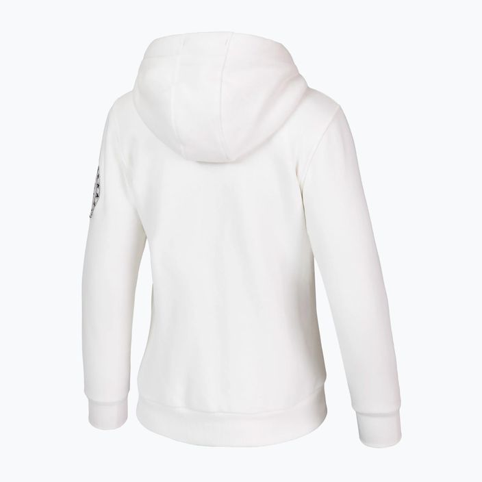 Bluza damska Pitbull Sherpa Ruffina Hooded Zip off white 2