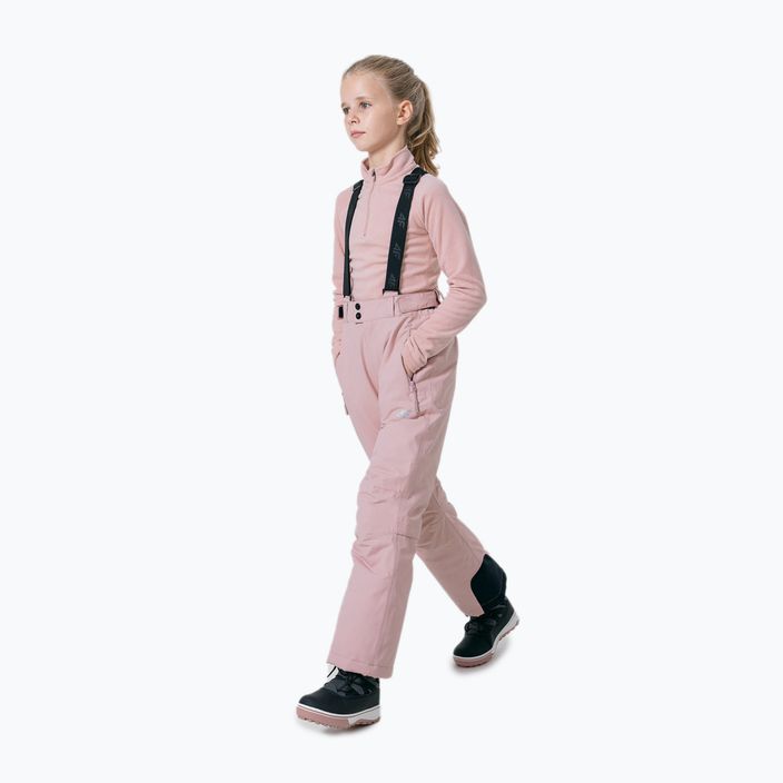 Bluza dziecięca 4F JBIDP001 light pink 2