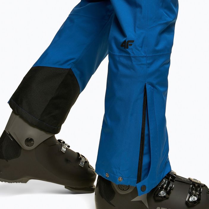 Spodnie narciarskie męskie 4F SPMN003 cobalt 5