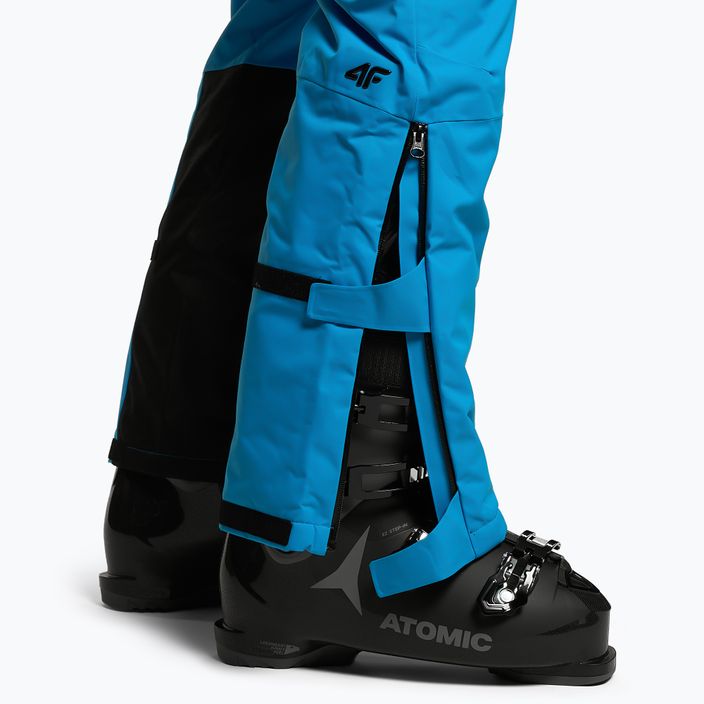 Spodnie narciarskie męskie 4F SPMN006 blue 5