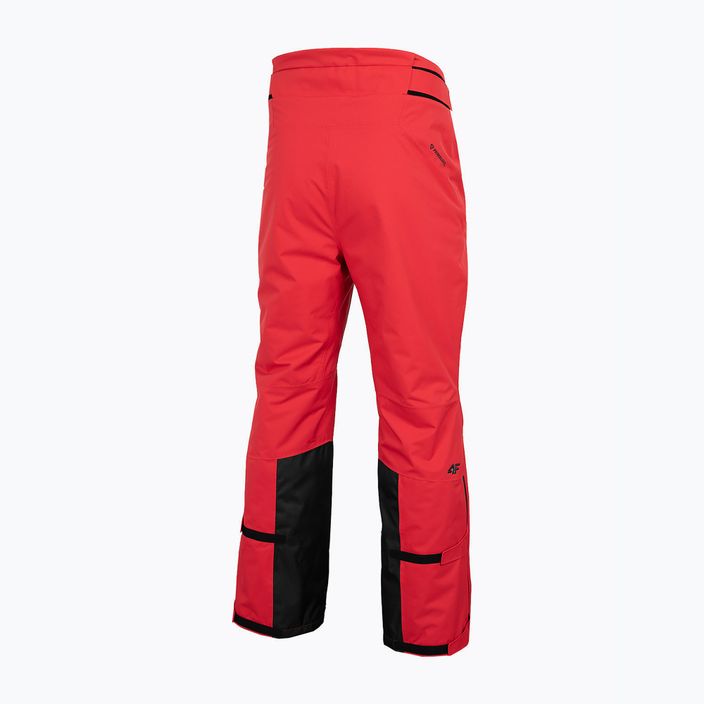 Spodnie narciarskie męskie 4F SPMN006 dark red 7