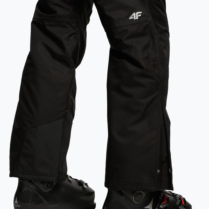 Spodnie narciarskie męskie 4F SPMN001 deep black 5