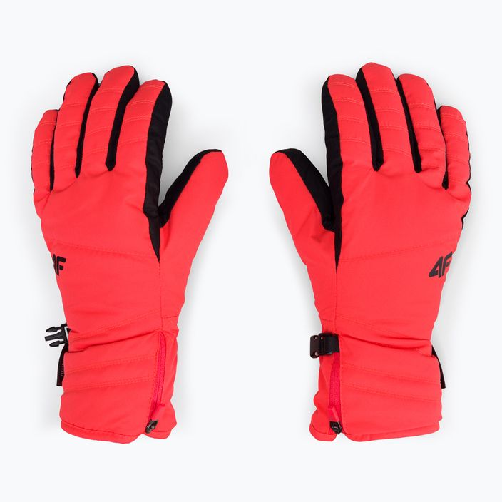 Rękawice narciarskie damskie 4F RED003 red 3