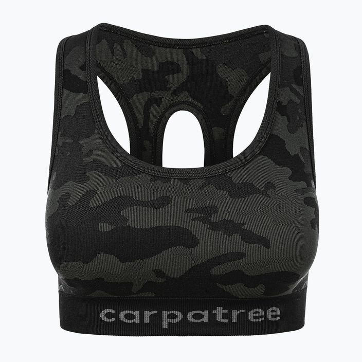 Biustonosz fitness Carpatree Camo Seamless green 5