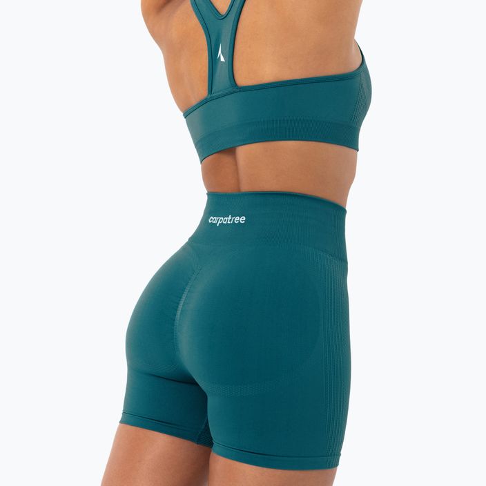 Spodenki treningowe damskie Carpatree Blaze Seamless deep ocean blue 8