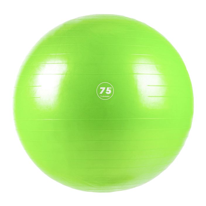 Piłka gimnastyczna Gipara Fitness 3006 75 cm zielona 2