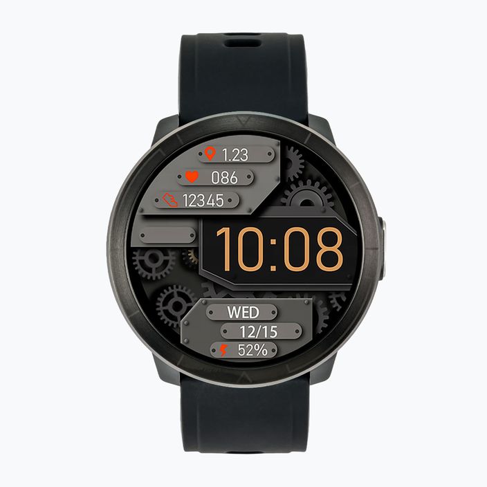 Zegarek Watchmark WM18 czarny silikonowy