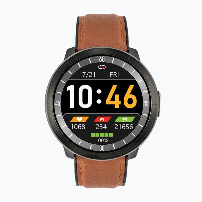 Zegarek Watchmark WM18 brązowy 2