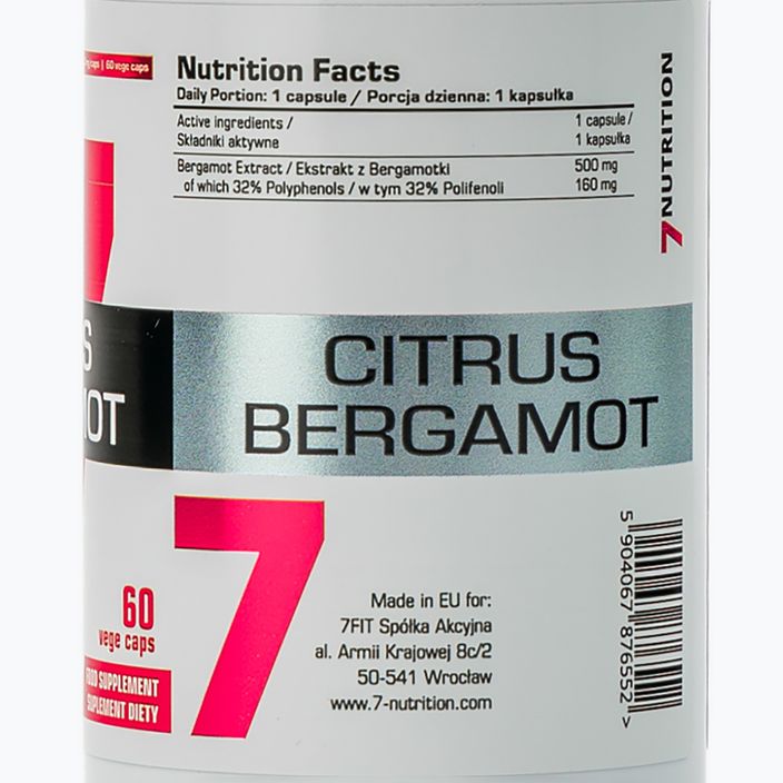 Suplement 7Nutrition Citrus Bergamot 60 kapsułek 3