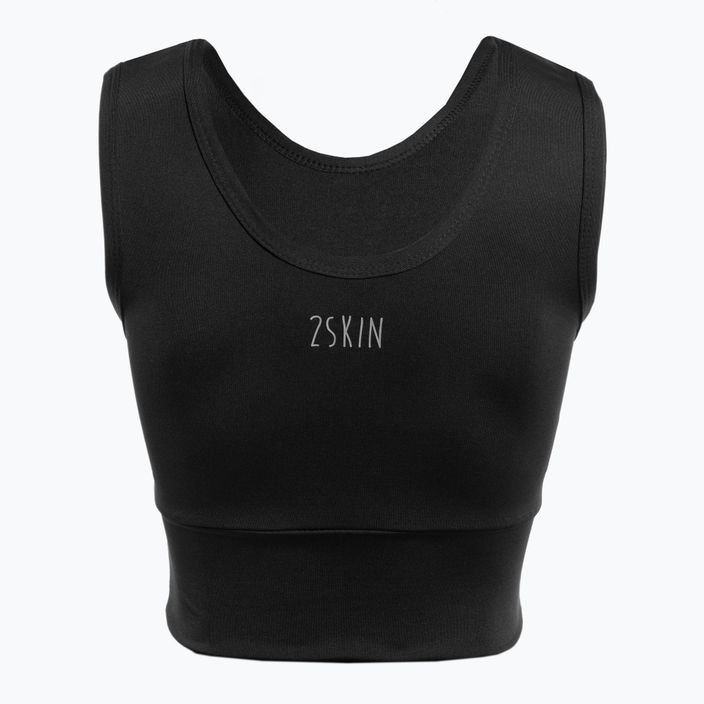 Top treningowy damski 2skin Studio Black czarny 2S-61190 2