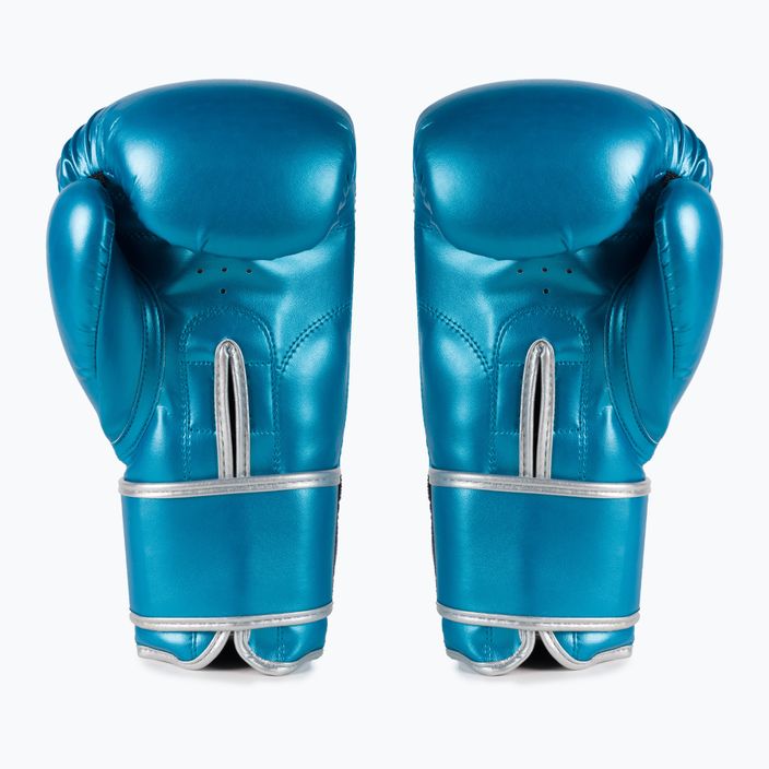 Rękawice bokserskie Octagon metallic blue 2