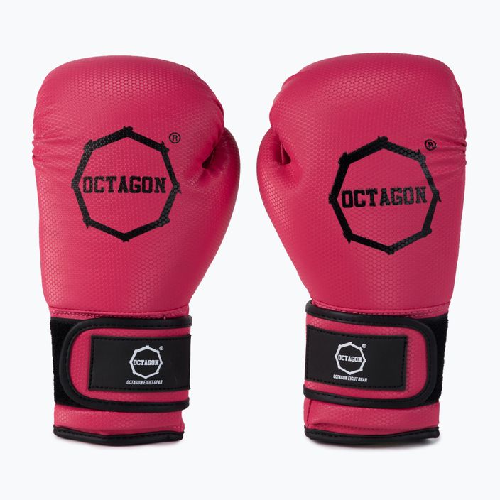 Rękawice bokserskie Octagon Kevlar pink