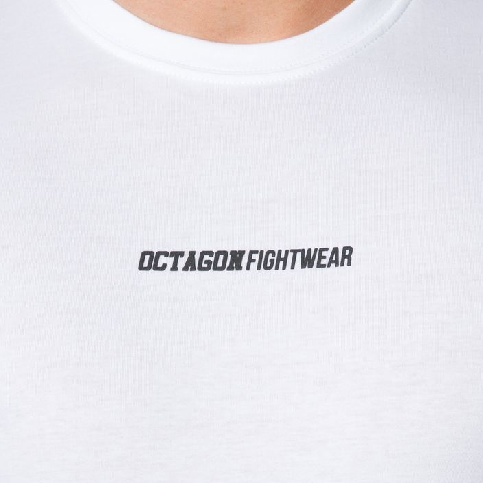Koszulka męska Octagon Fight Wear Small white 4