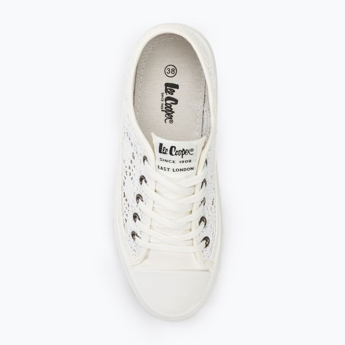 Trampki damskie Lee Cooper LCW-23-44-1617 white 5