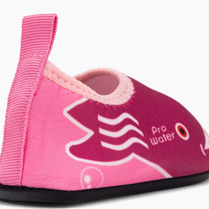 Buty do wody dziecięce ProWater PRO-23-34-103B fuxia 8