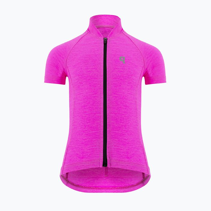 Koszulka rowerowa dziecięca Quest Favola pink