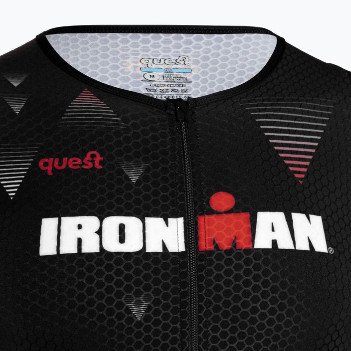 Kombinezon triathlonowy męski Quest The Fastest GVT IRONMAN® black 3
