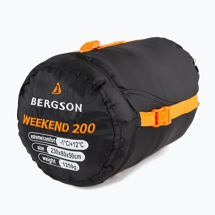 Śpiwór BERGSON Weekend 200 dark denim 8