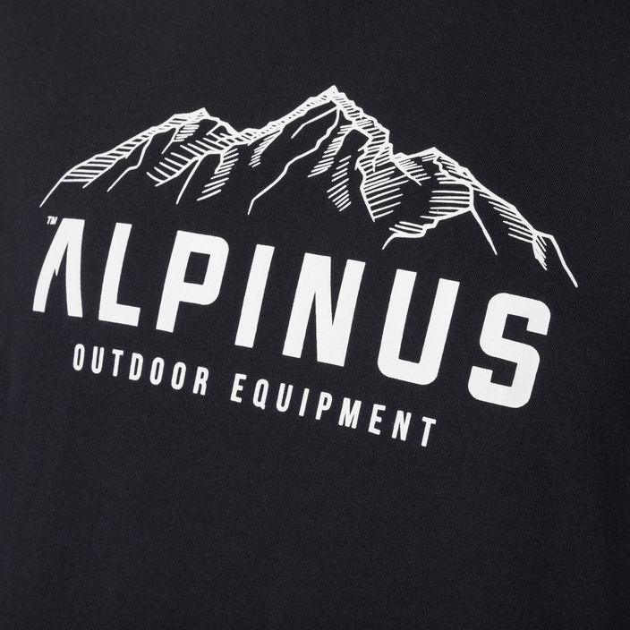 Koszulka męska Alpinus Mountains czarna 8
