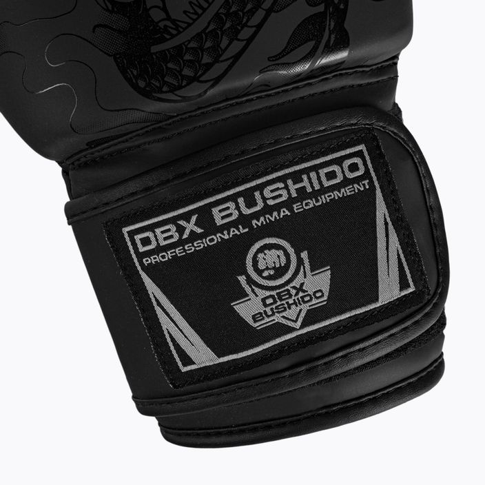 Rękawice bokserskie DBX BUSHIDO "Black Dragon" czarne B-2v18 5