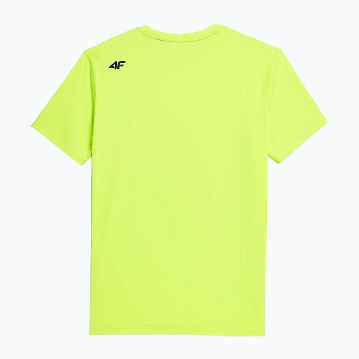 Koszulka męska 4F M259 canary green neon 2