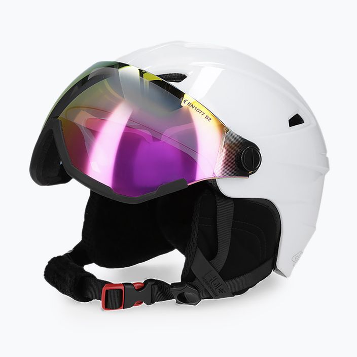 Kask narciarski damski 4F F032 white 6