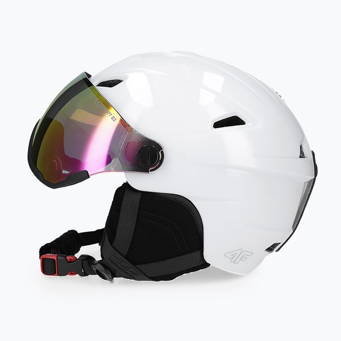 Kask narciarski damski 4F F032 white 7
