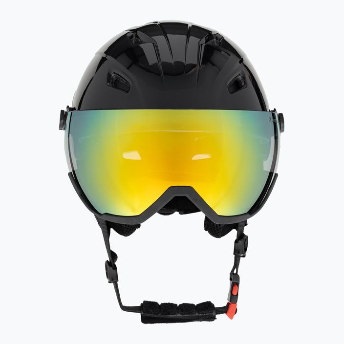 Kask narciarski damski 4F F032 deep black 2