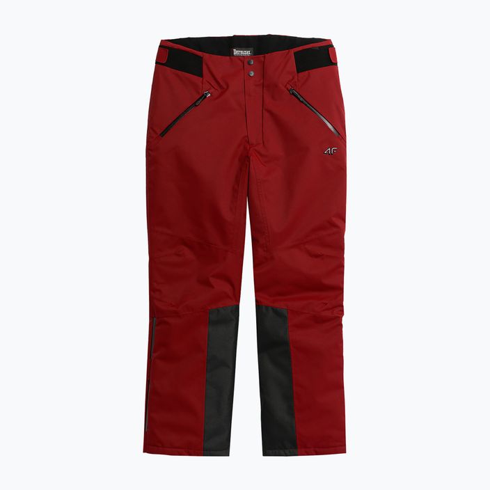 Spodnie narciarskie męskie 4F M343 dark red 8