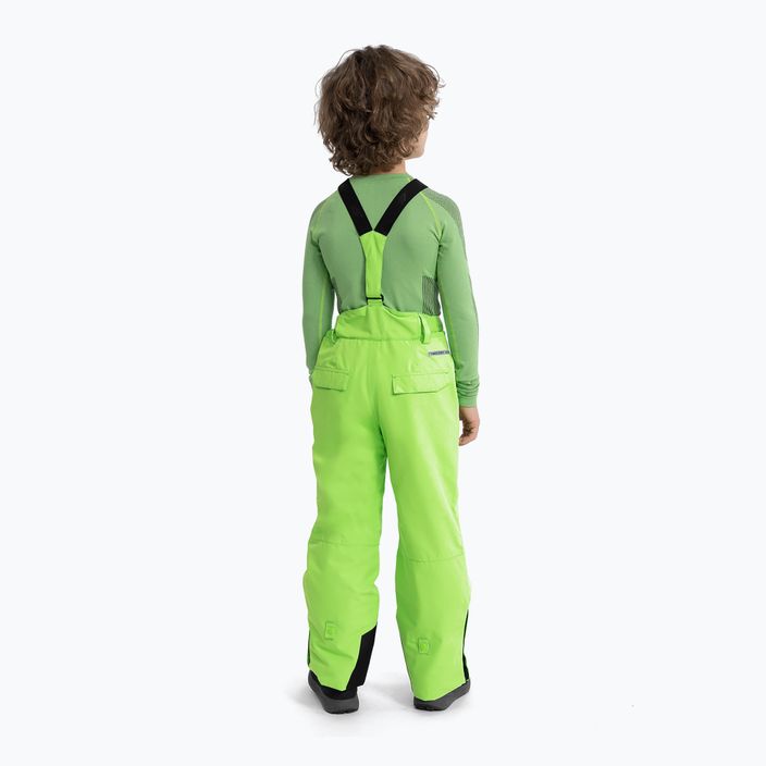 Spodnie narciarskie dziecięce 4F M360 green neon 2