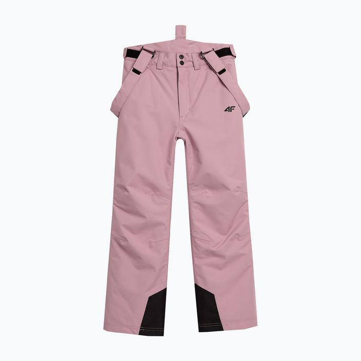 Spodnie narciarskie dziecięce 4F F353 dark pink 7