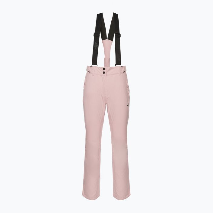 Spodnie narciarskie damskie 4F F419 light pink
