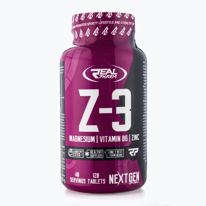 Suplement Real Pharm Z3 [zinc + mg + b6]