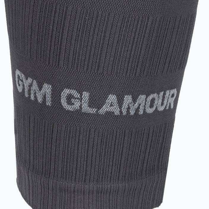 Spodenki treningowe damskie Gym Glamour Push Up grey 8